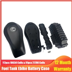 Fule Tank Electric Bicycle Battery Case 36V 48V 52V 60V 72V 10S11P 18650 Cells Ebike Battery Box 91PCS 21700 for Super 73 Ebike