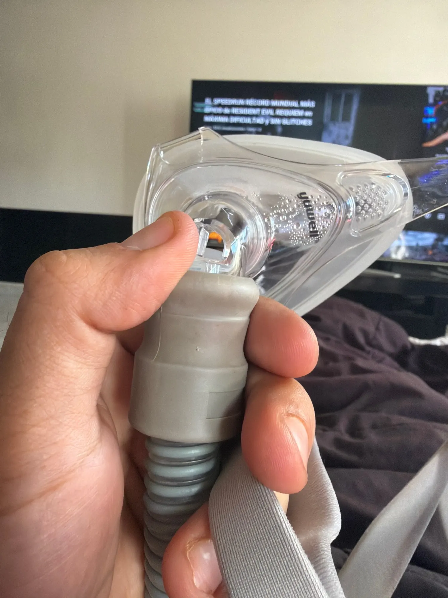 Yuwell YF-01 Cpap Mask Cpap Full Mask Sleep Apnea Mouth And Full Mask With Headgear For Cpap Bipap Machines For Sleep Apnea photo review