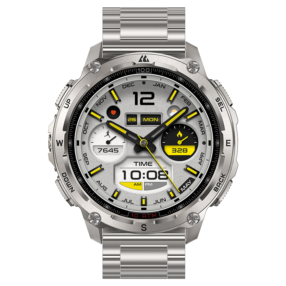 2026 New KOSPET Tank T4 SE Smart Watch for Men Stainless Steel GPS Offline Maps 100M Waterproof 24/7 Health Monitor 