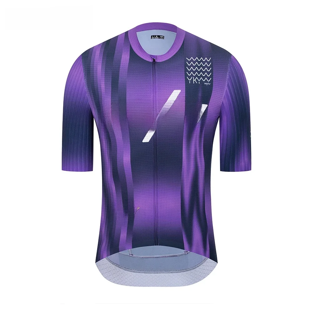 AliExpress YKYWBIKE Cycling Pro Air Jersey Men Summer Bicycle Shirt SPF 50+ Aerodynamic Stripe Road Bike Jersey MTB Riding Clothing