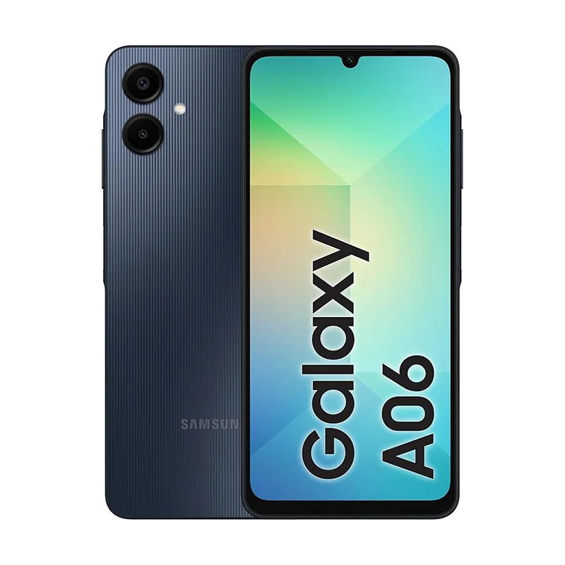 Samsung Galaxy A06 4G Smartphone Version Moyen-Orient Mediatek Helio G85 6.7 "grand écran LCD PLS 50MP double caméra 5000mAh Batt