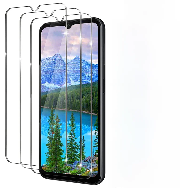 3 pçs protetores de tela cheia para samsung galaxy a12 a22 a32 a52s a13 a33 em samsung a53 a72 a73