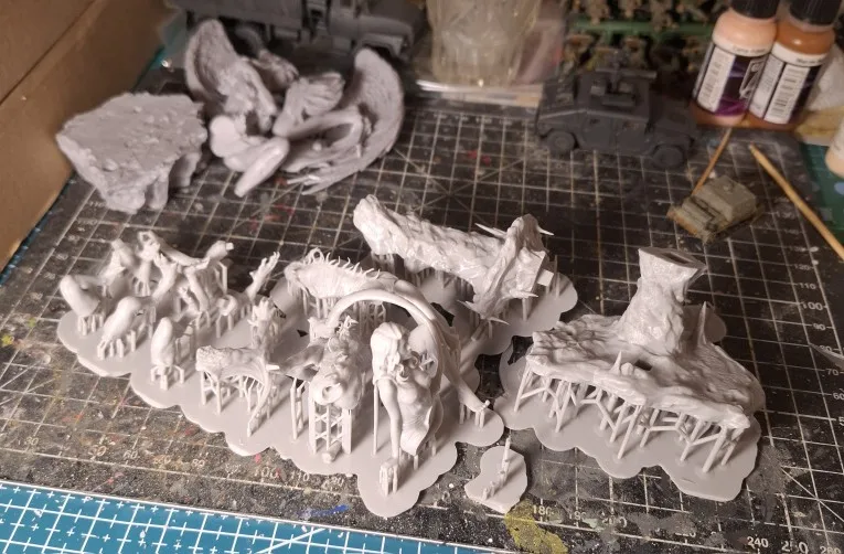Buyer photo of this resin kit