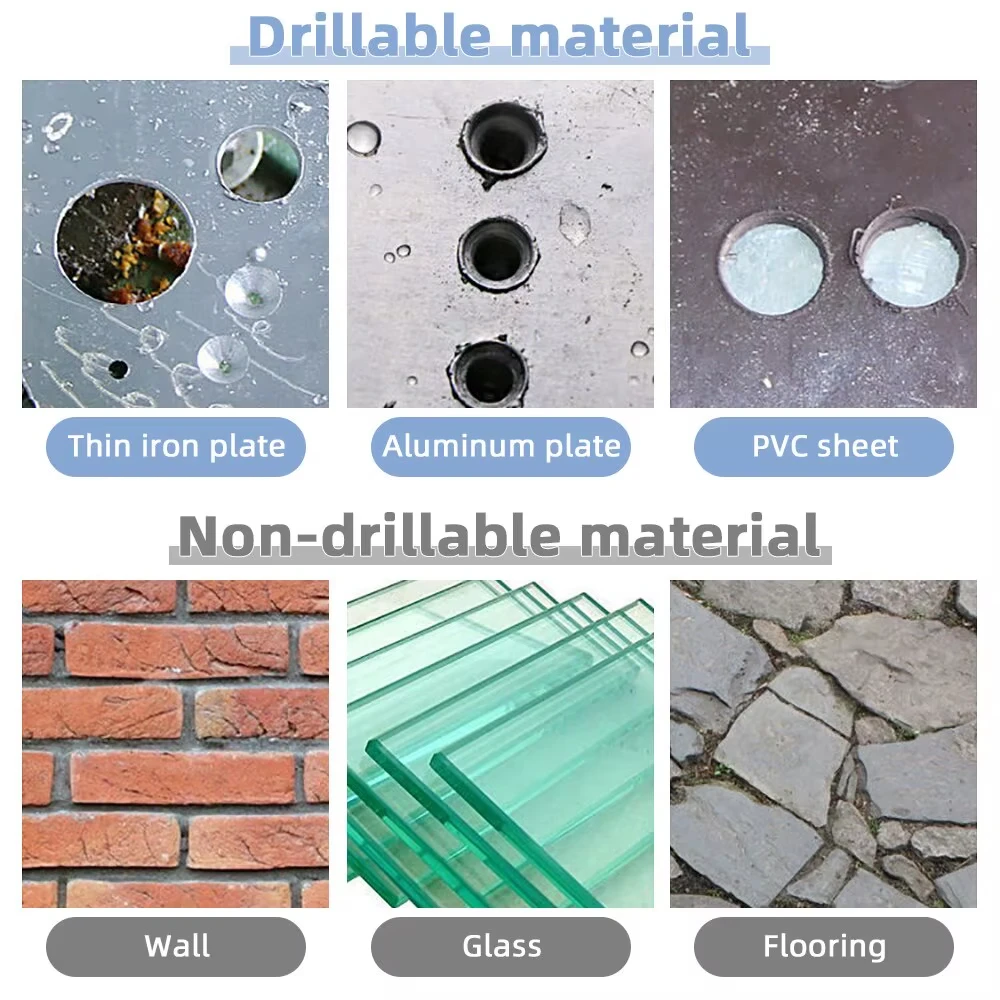 3個入り HSS ストレート溝ステップドリルビット 3-12mm 4-12mm 4-20mm 窒化黒色 六角 木工 金属 穴あけ工具セット