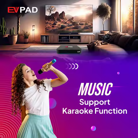 [Genuine] EVPAD 11P 4g 64g android 12 4k tv box 1000m hot in Singapore japan Korea Thailand Australia CA France UK usa