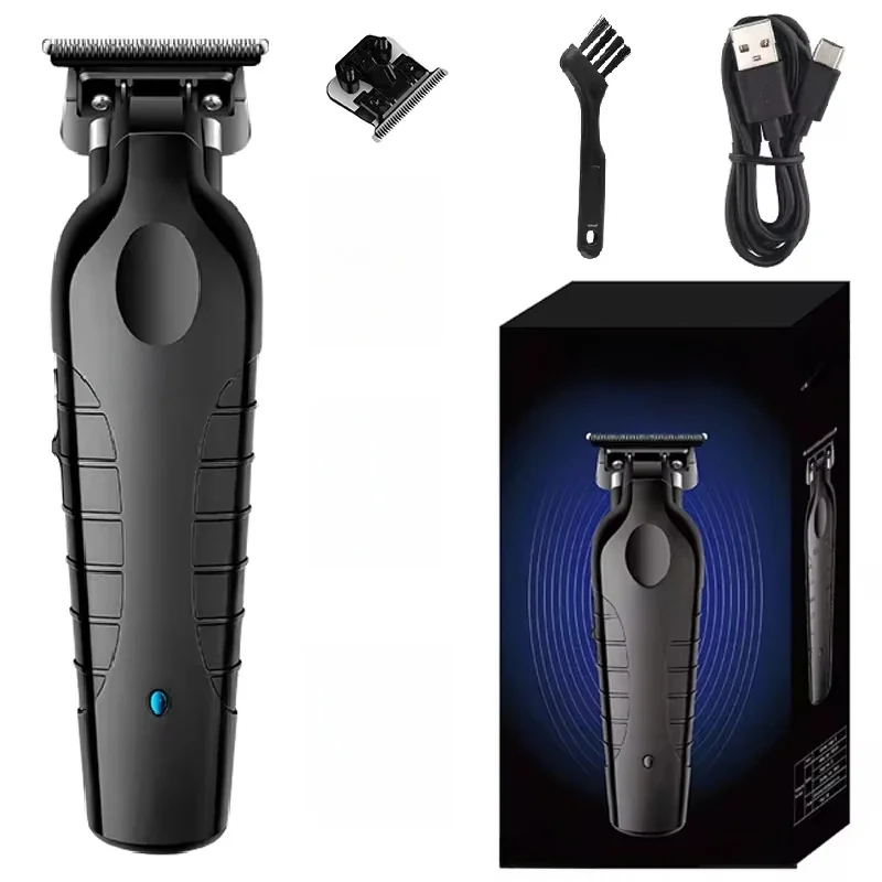 Kemei 2299 Barber bezprzewodowa maszynka do włosów 0mm Zero Gapped Carving Clipper Detailer profesjonalna elektryczna maszyna do cięcia wykańczającego — zdjęcie 2