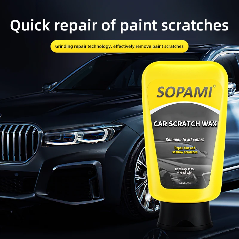Car Scratch Repair Wax. Scratch & Spot Remover - Best Car Scratch Repairer - Car Polish & Paint Restorer - Easily Repair Paint S