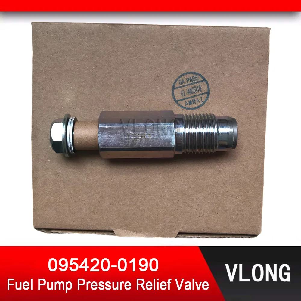 095420-0190 Original New Truck Fuel Pump Relief Limiter Pressure Valve Common Rail Pressure Relief Valve For ISUZU 4HK1 6HK1 NPR
