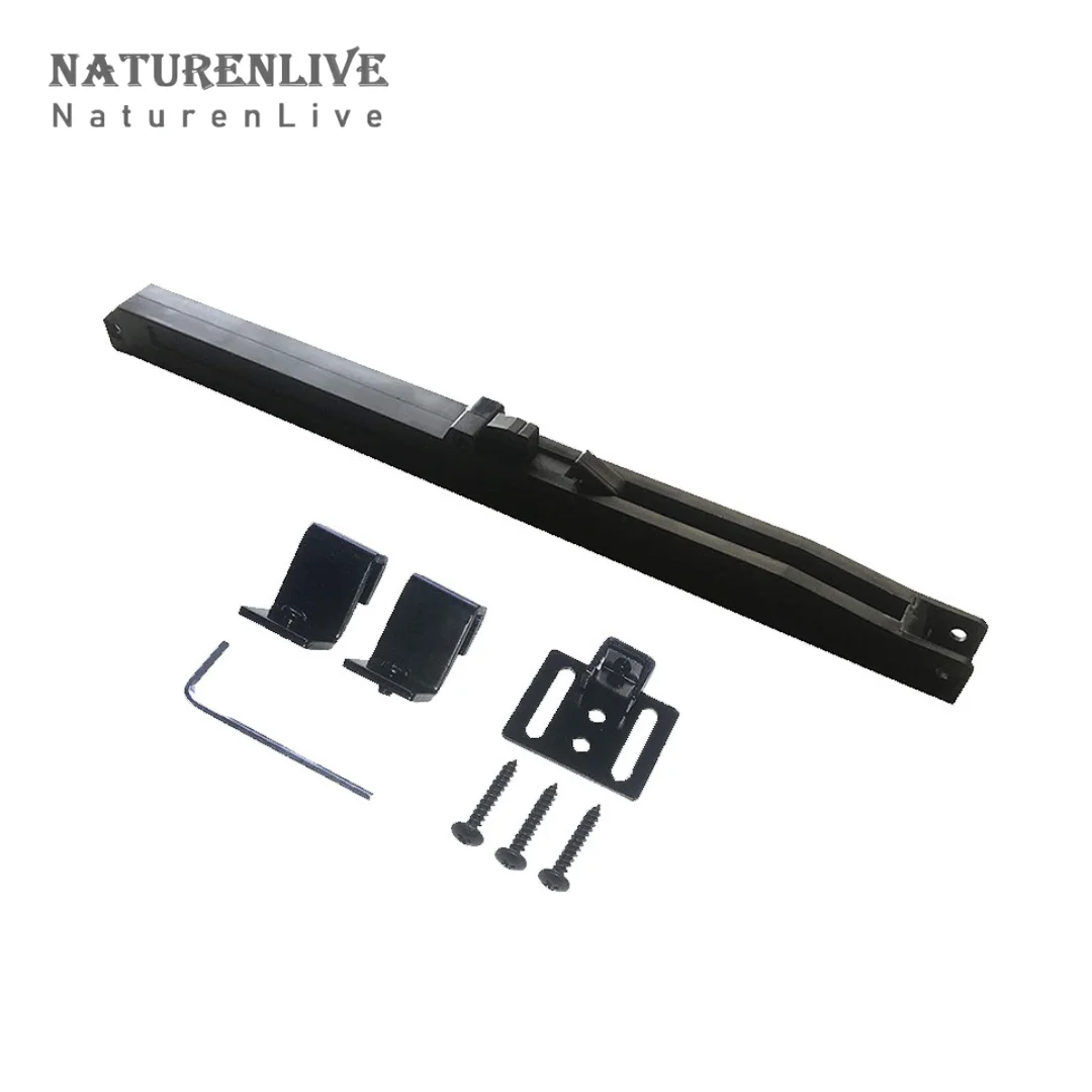 

American Style Barn Door Soft Closer Buffer – Silent Sliding Damper, Easy Install One-Way Door Stopper Hardware