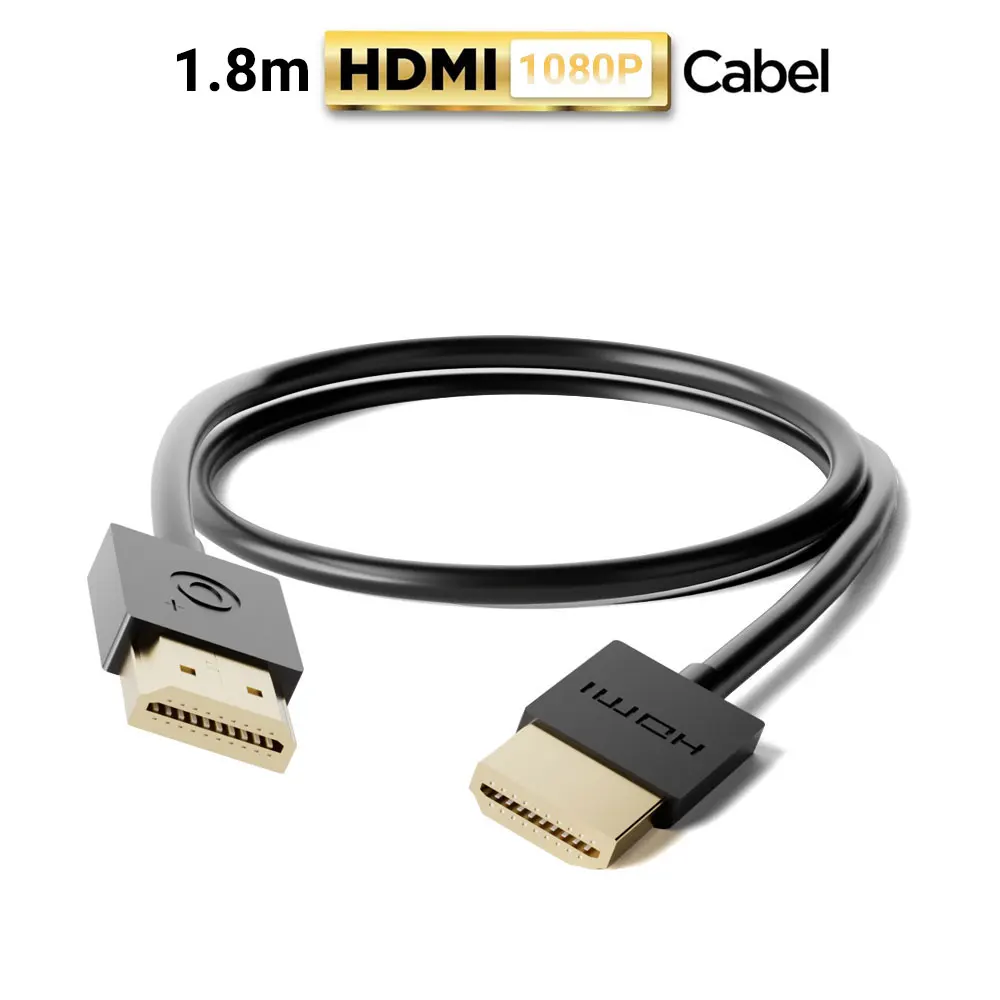 Cable HDMI 1.4 1080P, 48Gbps, 1.8/3.6/7.3/10M, Cable HDMI, 1080P@60Hz, 4K@60Hz, HDMI/M a HDMI/M, Compatible con PS5/Blu-ray/TV/Switch/Monitor
