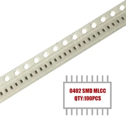 MY GROUP 100PCS 0402 X7R SMD 4V 1uF  MLCC Ceramic Capacitor in Stock