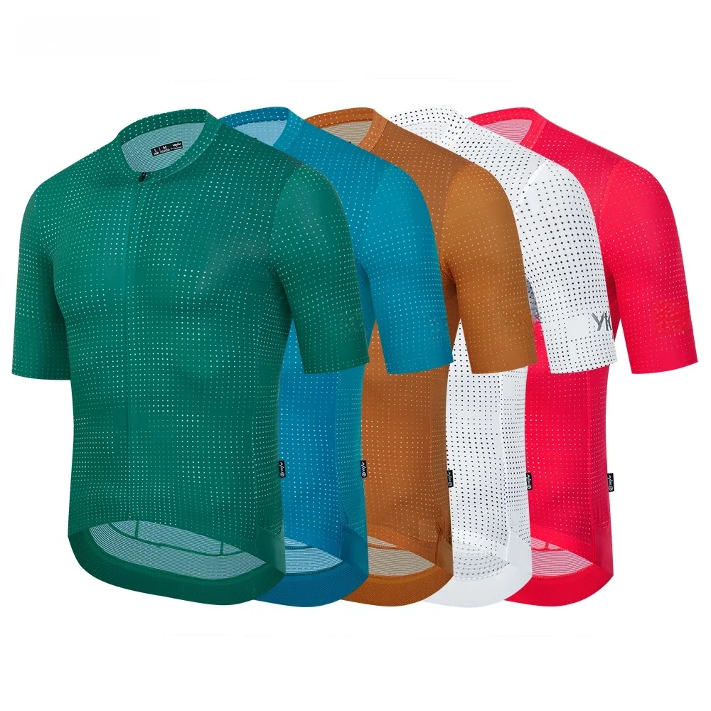 AliExpress YKYWBIKE YKYW SPF 50+ Men's Short Sleeve Cycling Jersey Seamless Road Bike Shirt Bicycle Jersey MTB Summer Cycling Clothes Breathable
