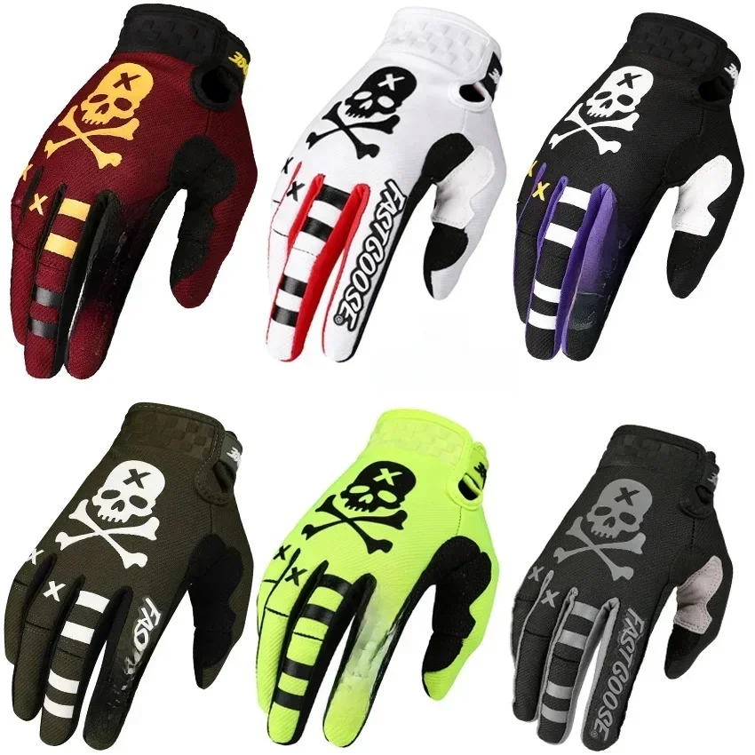 AliExpress FASTGOOSE Motocross MX Gloves Motorcycle Full Finger Bike BMX MTB ATV Off Road Mountain Cycling Luvas S-XXL H