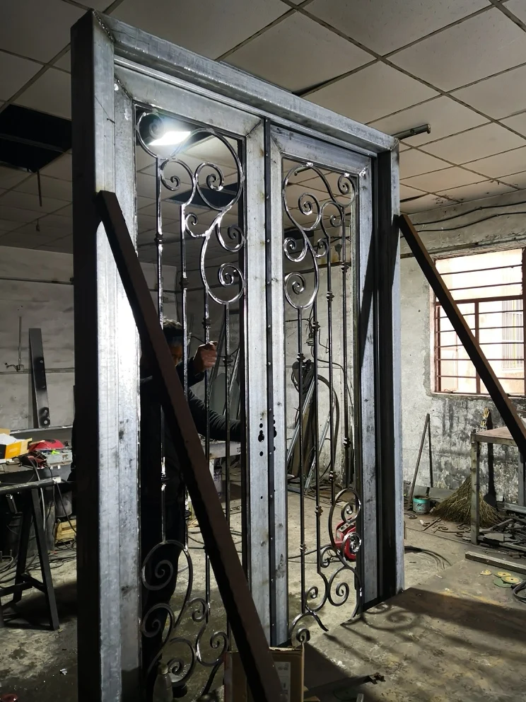 wrought iron door designs