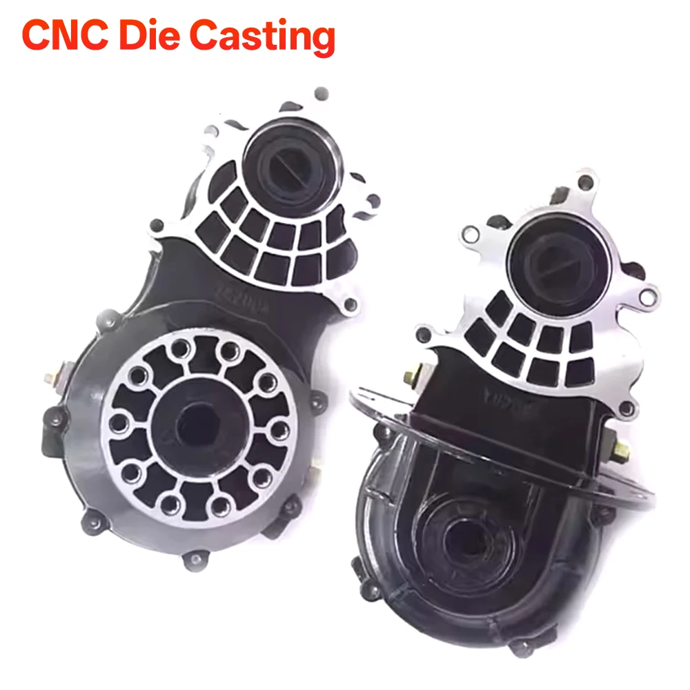 Custom-made Aluminum Die-casting Service Parts, Electric Tricycle Differential Assemblies, and Gearbox Splitters
