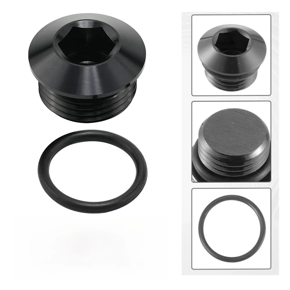 AN4 AN6 AN8 AN10 AN12 ORB joint torique patron prise Port bloc de prise hors raccord adaptateur aluminium noir