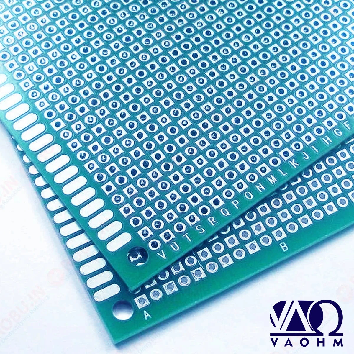 Prototype PCB double face FR4, 5 pièces, 5x7cm