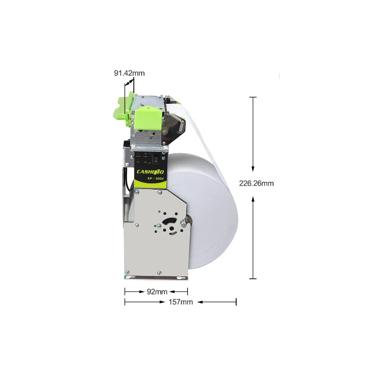 Imagem -06 - Polegada Rs232 80 mm Kp300v Quiosque Impressora Térmica Usb Interface Lan Impressora Quiosque Bilhete Kp-300 para Atm Vending Máquinas de Pagamento 3