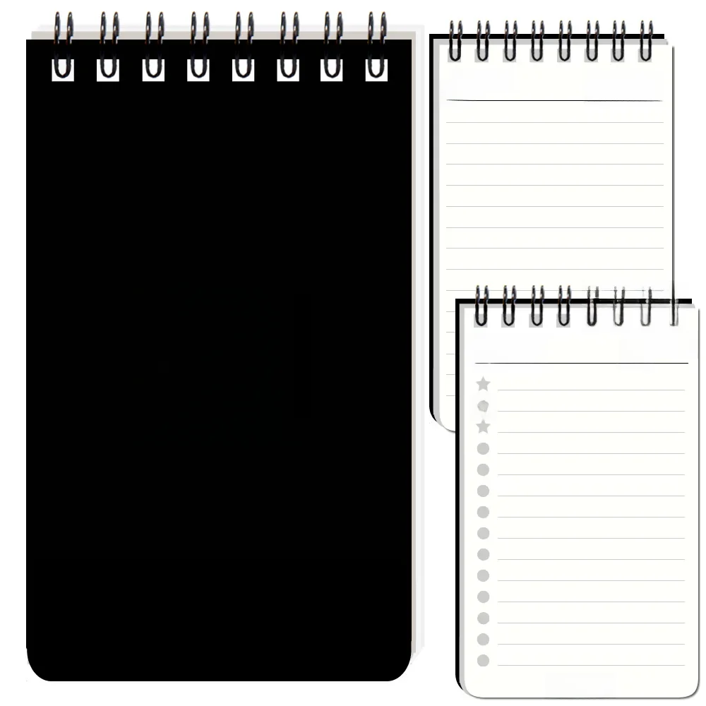 LOLEDE A7 Mini cahier à faire liste cahiers universitaires bloc-notes école carnet de croquis Journal voyageurs planificateur classeur Journal de bureau