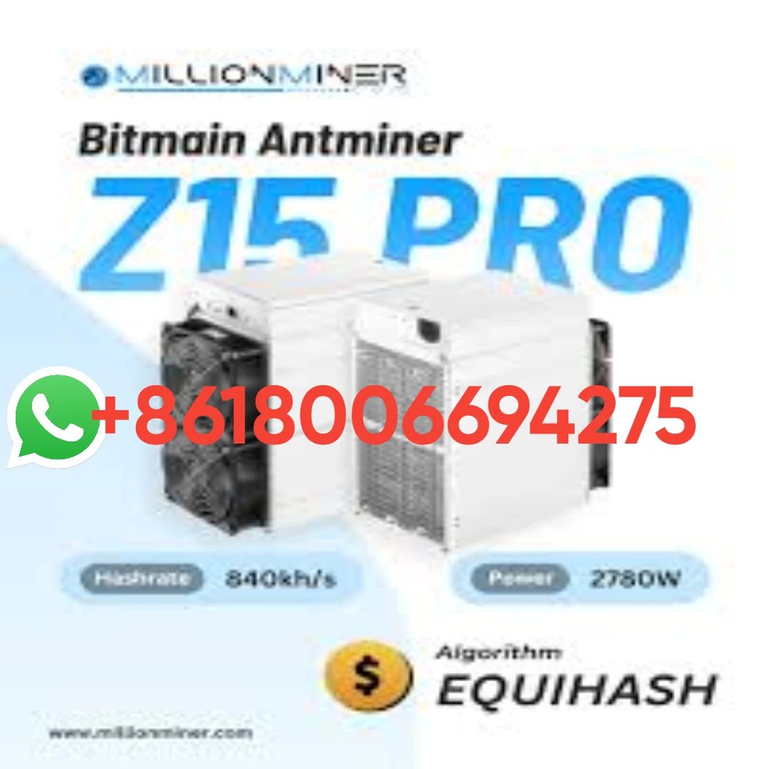 

Б. АКЦИОННЫЕ РАСПРОДАЖИ BITMAIN ANTMINER Z15 Pro (840 колль/с) 2560 Вт Equihash (ZCASH) Майнер