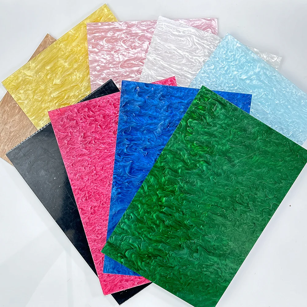 

Pearl Acrylic Sheet Multi-color 3MM Thickness Wholesale Acrylic Sheet for Home Decoration Plaques etc.
