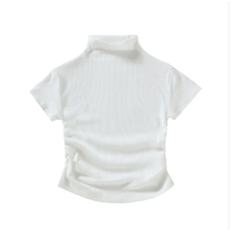 

Новинка лета 2026: Модный, простой, удобный, облегающий и дышащий женский топ с короткими рукавами