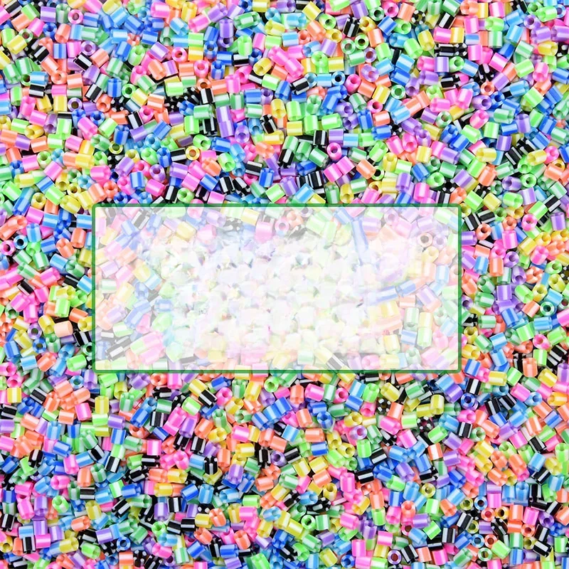 Nouvelles couleurs 1000 pièces/paquet 5mm Hama perles Puzzle jouets éducatifs Juguetes 3D Puzzles Puzzle Perler perles fusible perles pour les enfants