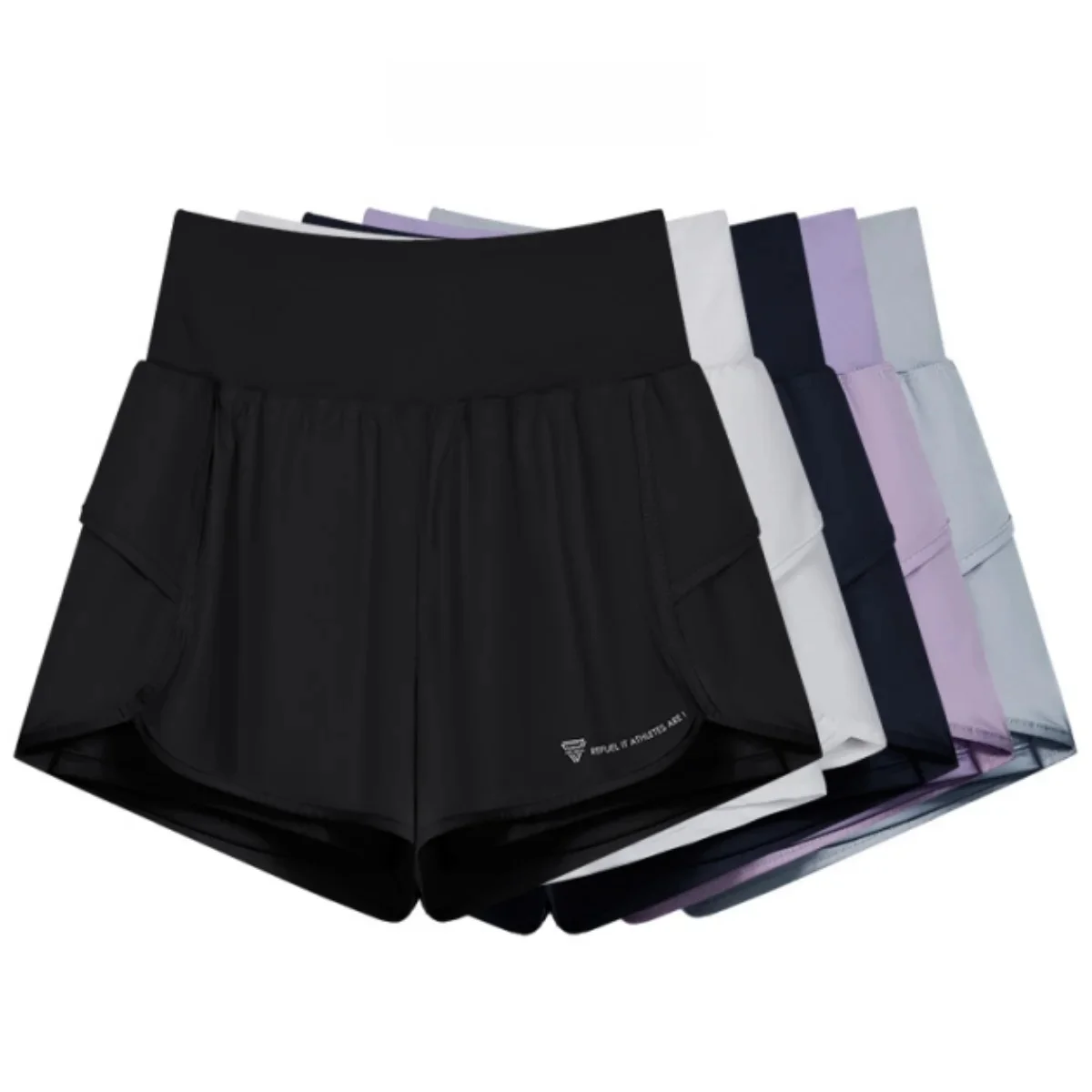 AliExpress DRUR Yoga Short Woman Gym Clothes 2 In 1 High Waist Pants With Pockets Fitness Cycling Shorts Women Yoga Shorts Sportwear 2025