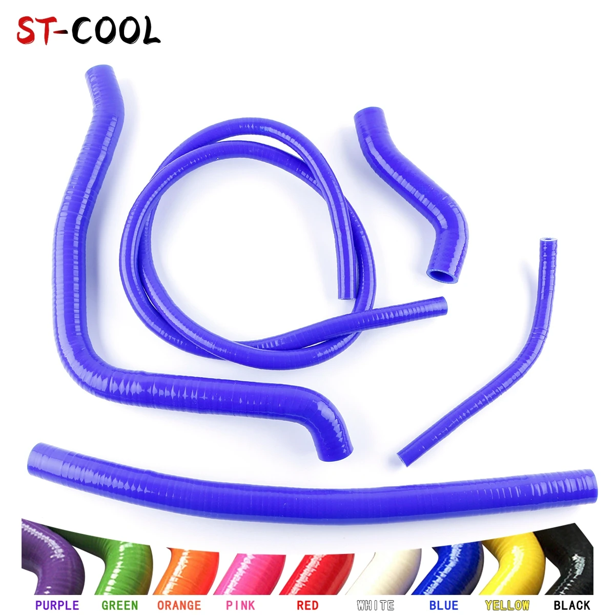 

FOR 2005 POLARIS SPORTSMAN 700 EFI Radiator Hoses Kit Silicone Tubes Pipes 5Pcs 10 Colors