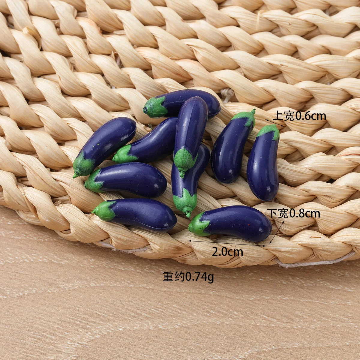 10 Stück Mini Künstliches Gemüse Chili Kohl Edamame Gurke und so weiter – Heimküchen-Dekoration, Feiertagsgeschenk – Detail 13