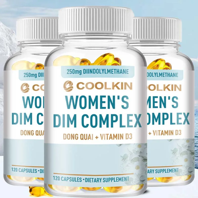 DIM Supplements for Women - Hormone Balance, Promotes Estrogen Metabolism, Menopausal Support, Antioxidant - 120 Capsules