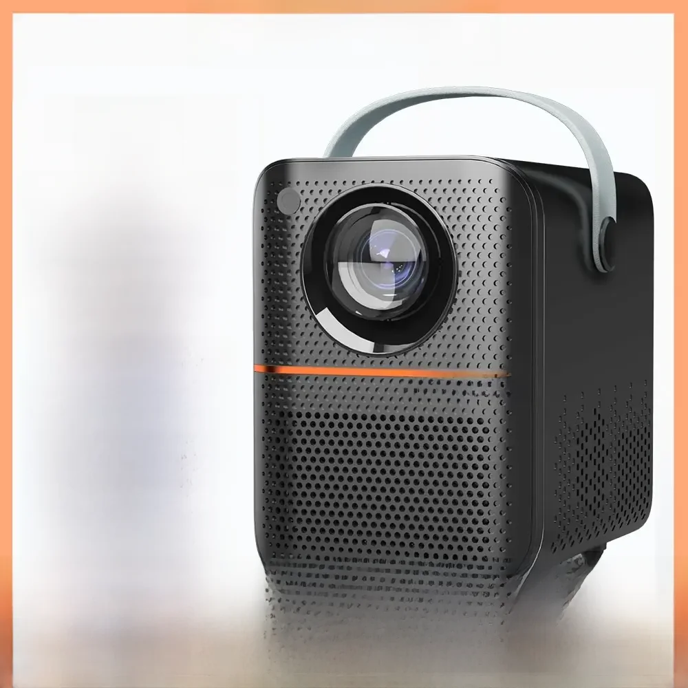 HONGTOP Android Smart Mini Projecteur 300ANSI Lumen Portable Projecteur 4K avec WIFI Bluetooth 1080P Accueil Cinéma Beamer