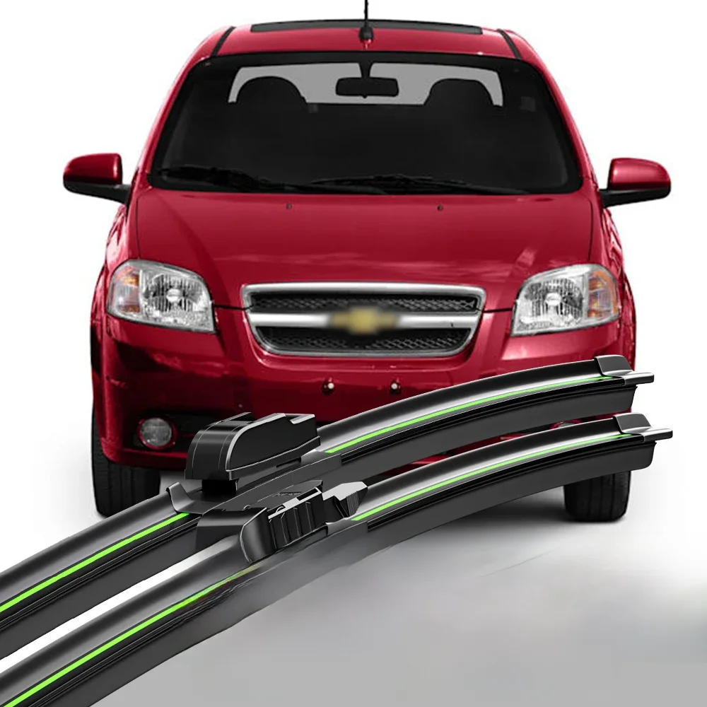Do Chevrolet Aveo T200 T250 T300 2002-2017 Pióra wycieraczek przedniej szyby 2szt Akcesoria do szyb przednich 2010 2011 2012 2013 — zdjęcie 2