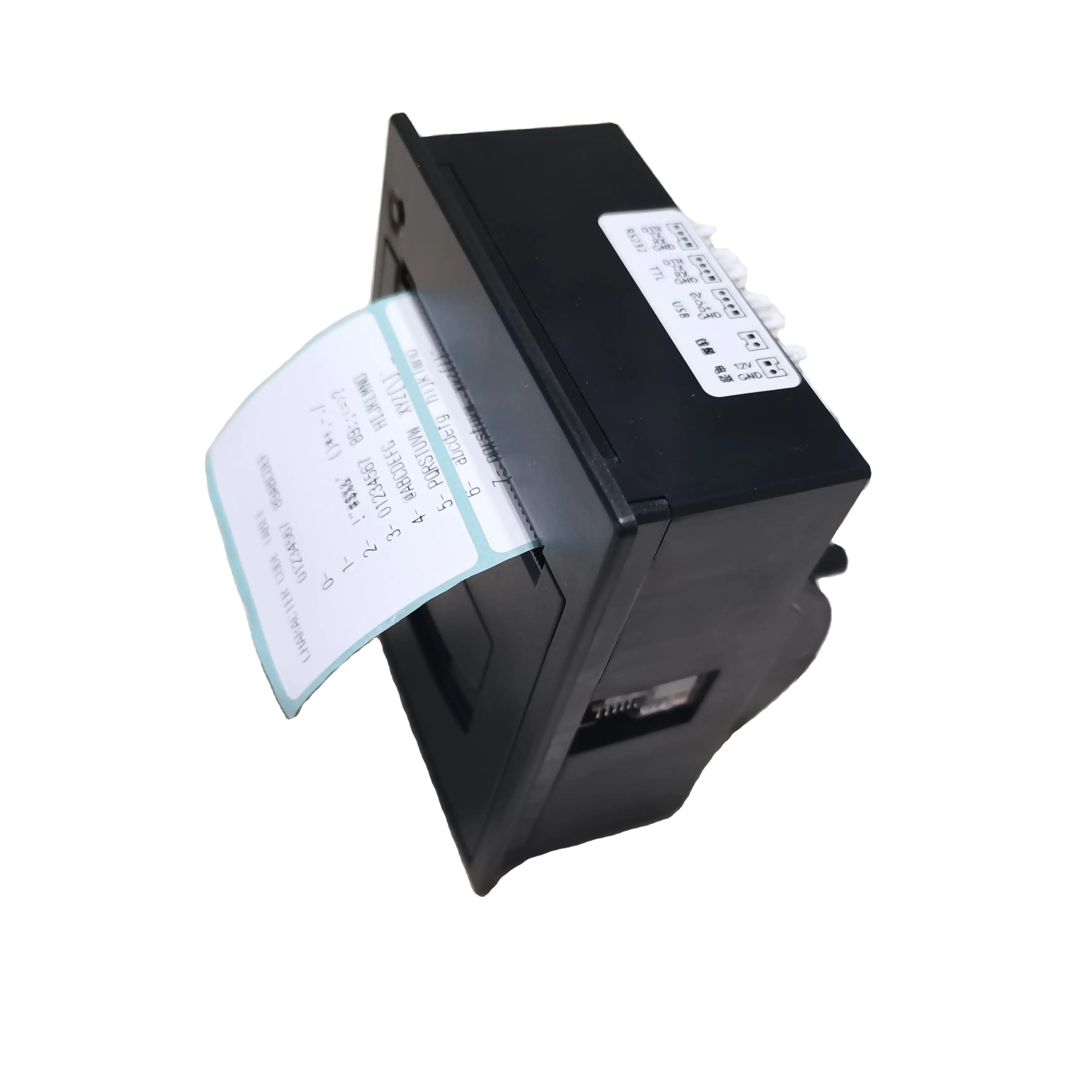 Stampante termica per stampante termica TC21 da 2 pollici 58mm con stampante per pannello chiosco incorporata con taglierina automatica per chiosco Self-service