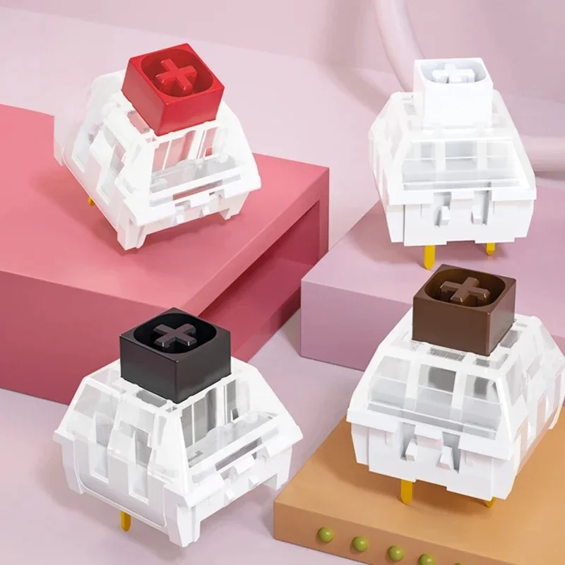 KBDiy Kailh Box przełącznik biały czerwony brązowy czarny przełącznik RGB SMD dla majsterkowiczów klawiatura mechaniczna przełączniki MX klawiatura do gier — zdjęcie produktu 7