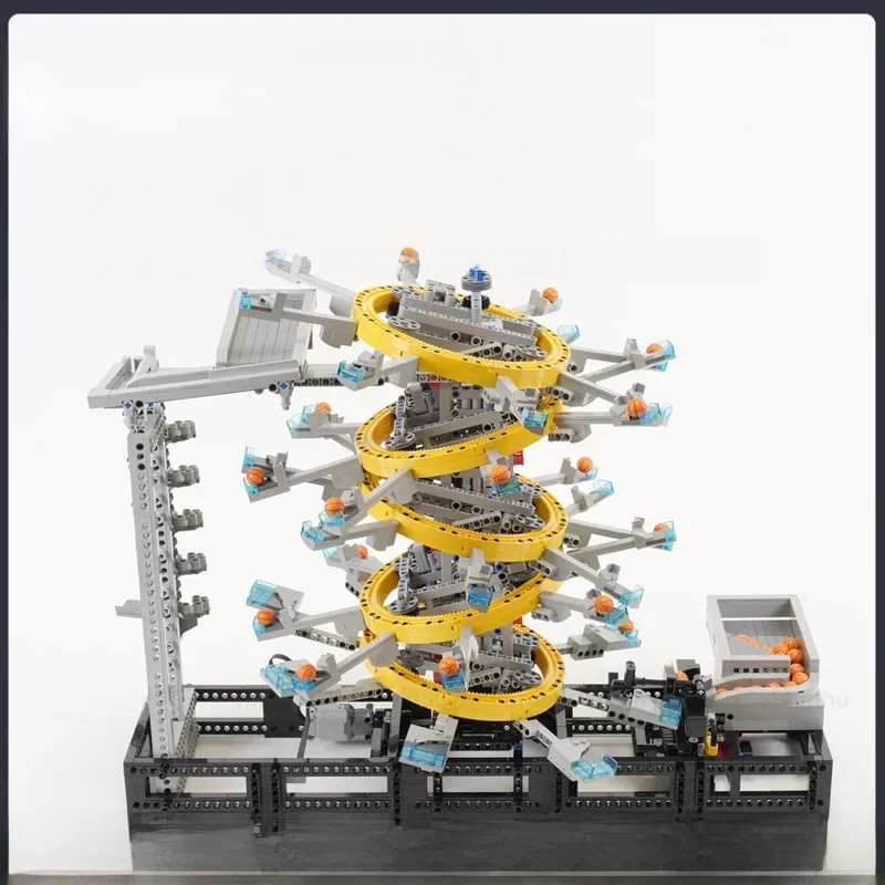 Gbc Moc Bouwstenen Vijf Gekanteld Ringen Technologie Bricks Diy Montage Model Wetenschap Educatief Speelgoed Puzzel Motor Geschenken - afbeelding 2