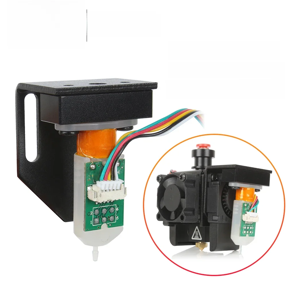 3DSWAY 3D Drucker Teil V6 Volcano Hotend 3D Touch Sensor Montage Halterung Einstellbare