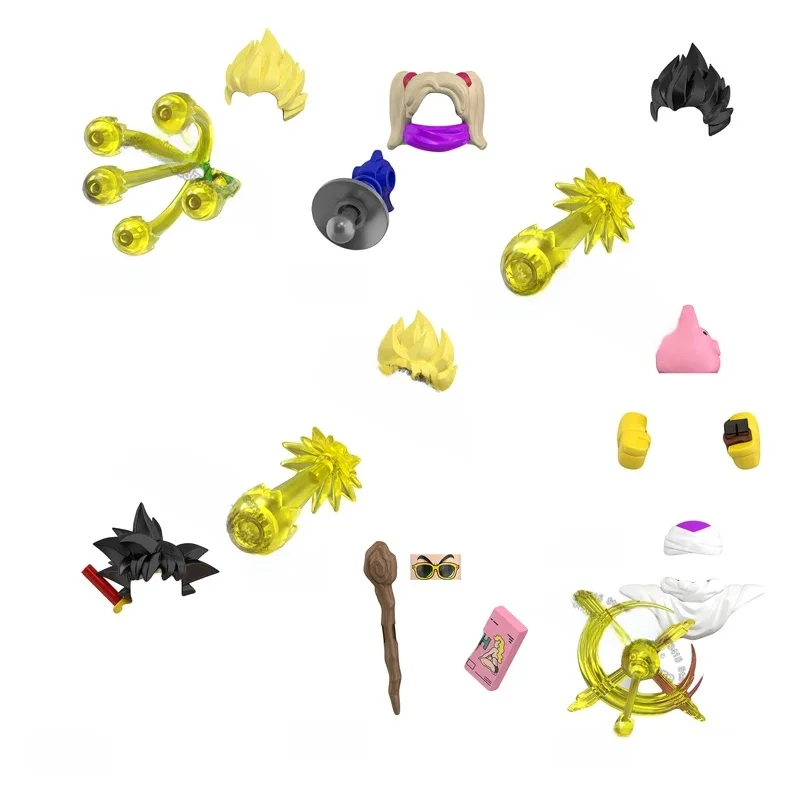 WM6183 WM2714 WM2715 WM2716 WM2717 WM2718 WM2719 WM2720 WM2721 blocs de construction japonais Anime dessin animé briques jouet d'action enfant cadeau