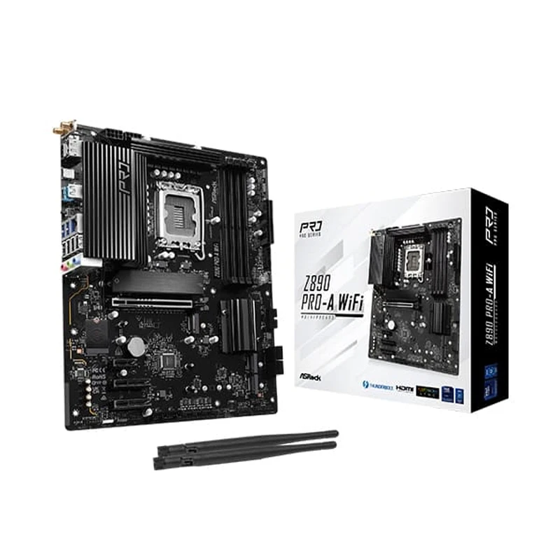 ASRock Z890 Pro-A WiFi INTEC & Company ATX INTEL 1851 Socket Main Board Aslock