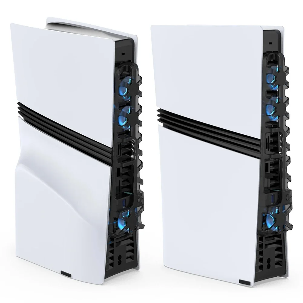 Ventilateur de refroidissement pour PS5 Pro, ventilateur externe silencieux, radiateur Vertical, système de refroidissement efficace pour Playstation 5 Pro