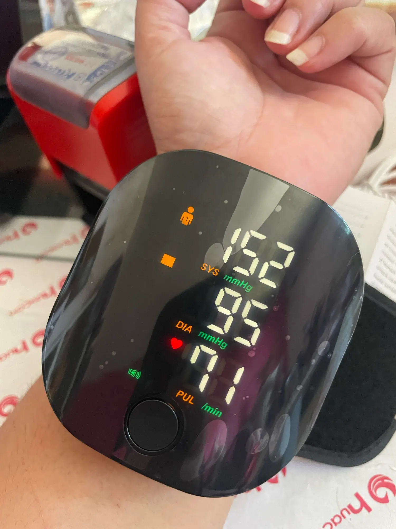 Wrist Blood Pressure Monitor 