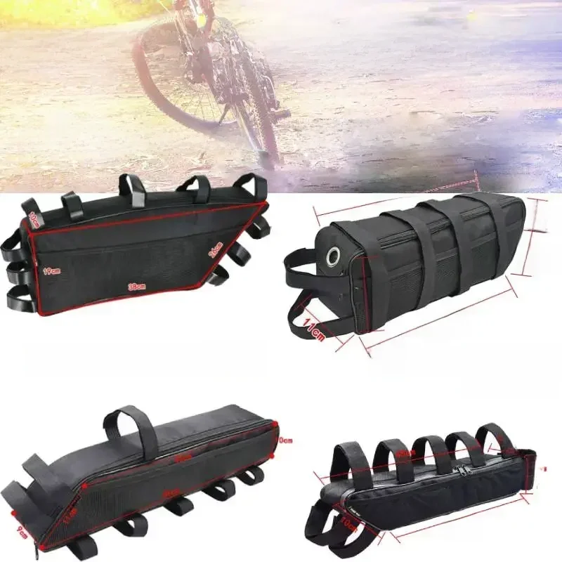 AliExpress Let’s Pet 4 Size Trapezoid Bicycle Battery Pack, Mountain Bike Large-capacity Utility Bag, Frame Bag, Battery Hanging Bag-831