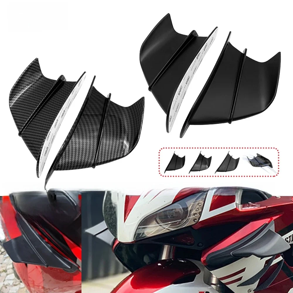 Becquet d'aileron latéral de moto ABS aérodynamique, BDJ GSXR CBR, pour YZF R1 R25 Ninja H2 H2R BMW S1000RR CBR1000R Honda H2