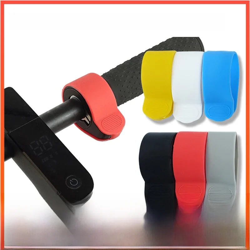 Manchon en Silicone pour guidon de Scooter, Protection du cadran des doigts, couvercle en caoutchouc pour M365/1S/PRO/MAX G30 ES2, accessoires de Scooter