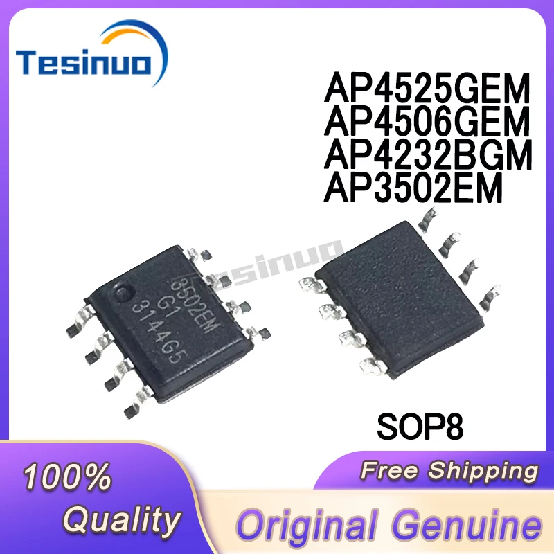 10/PCS New Original AP3502EM   AP4525GEM AP4506GEM AP4232BGM Power management chip In Stock