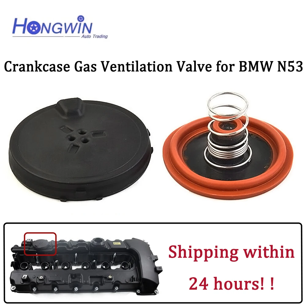 11127548196 New Cylinder Head PCV Valve Cover Repair Kit For BMW N53 E91 E92 E93 E60 E61 F10 F11 E63 E64 325i 328i 330i 330xi