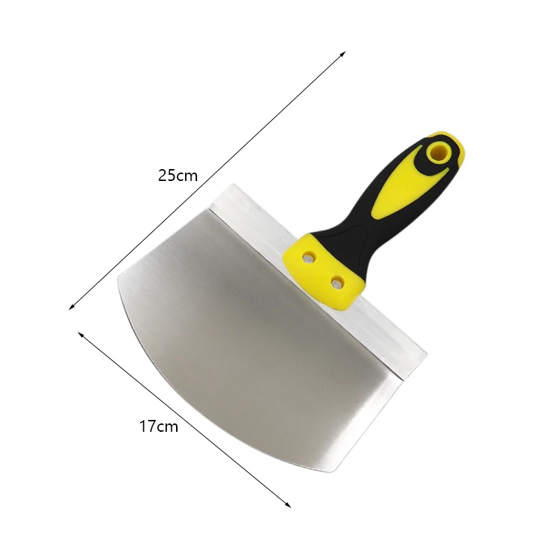 Stainless Steel Putty Knife Paint Tool Plaster Shovel Filling Spatula Wallpaper Paint Scraper Wall Decoration Hand Tools Dropshi