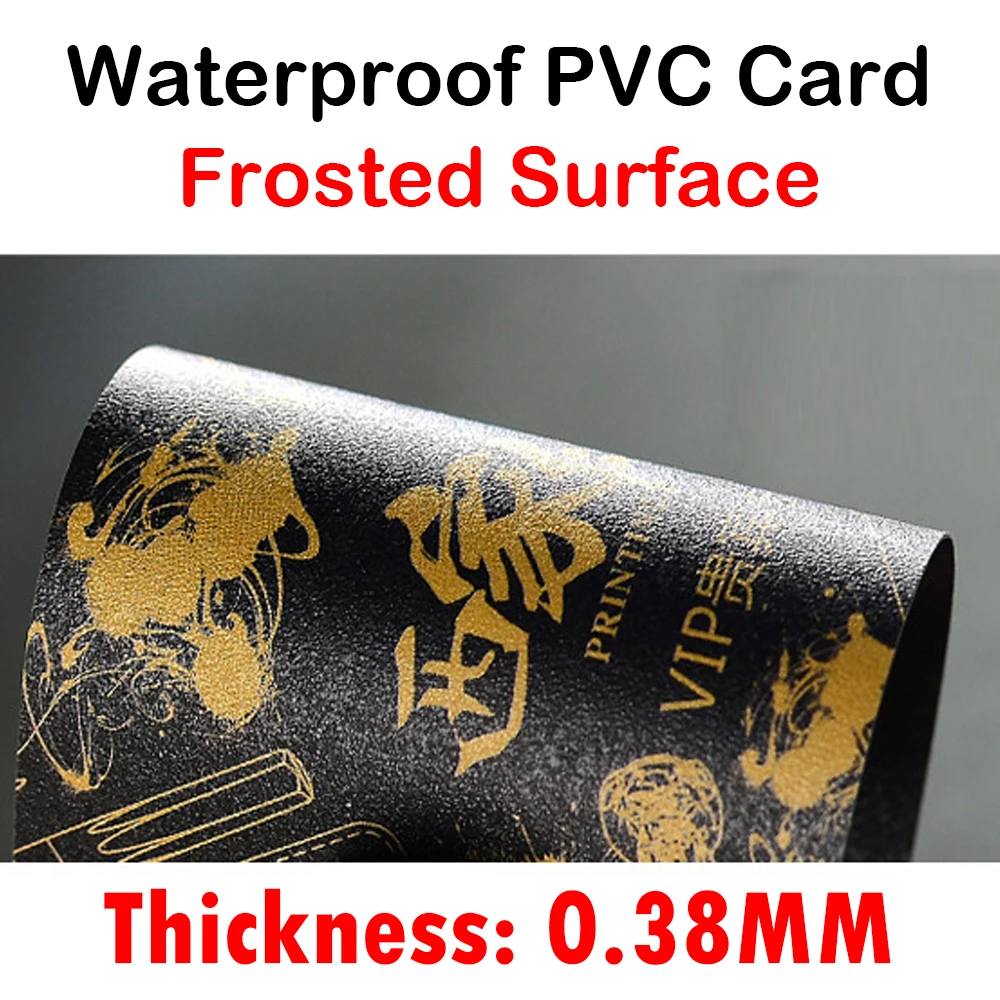 100–1000 Stück individuelle PVC-Geschäfts-ID-Karten, eigenes Design, Logo, Name, Kunststoff, wasserdicht, doppelseitig, glänzend, matt, Danke, 85,5 x 54 mm