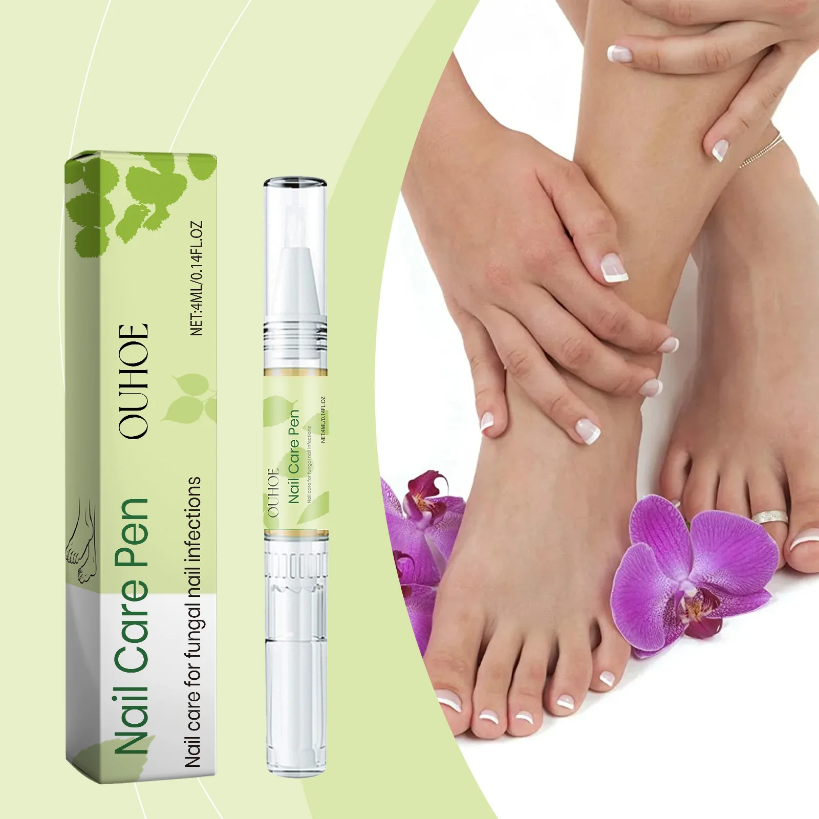 Nagelpflegestift, stärkt die Nägel, feuchtigkeitsspendend, repariert Nagelhaut, verhindert Nagelbruch, gesunde Reinigung, Glanz, Onychomykose-Pflegestift