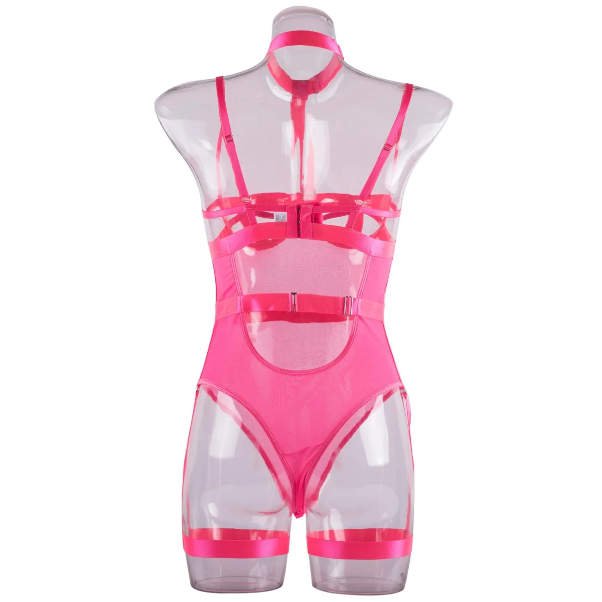 

Sexy Hollow Out Halter Lace Bodysuit Eco-Friendly Packing